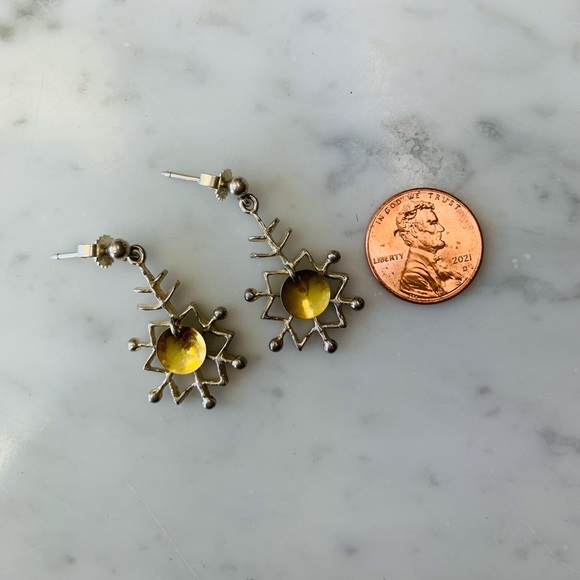 Snowflake Earrings - Picture 2 of 4